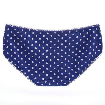all-over dot printed ladies panties - 图片 2