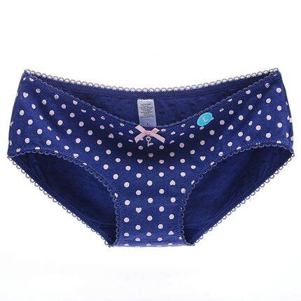 all-over dot printed ladies panties